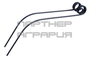 Запчасти для Граблей ГВР-6, 630, 700 - ГВК Зуб пружинный ГВР 28.601 / ГВР 07.00.005 / ГР-700 .18.00.604 9,00 мм (Китай) фото ООО “Партнер агрария”