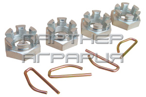 Запчасти для Сеялок Kverneland Гайка крепления ступицы 9RDF20E / AC355911 (к-т 4шт) фото ООО “Партнер агрария”