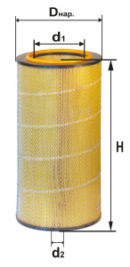 Фильтры Фильтр воздушный 8421.2-1109080 / B4342 фото ООО “Партнер агрария”