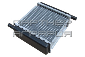 Запчасти для Отопления и вентиляции Радиатор отопителя 80-8101060 (1216-8101060) МТЗ (алюмин патрубки в разные стороны) (РФ) фото ООО “Партнер агрария”