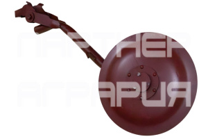 Запчасти для Сеялок СПУ Сошник короткий с кронштейном дисковый СП6Д.14.100сб фото ООО “Партнер агрария”