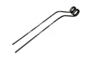 Запчасти для Граблей-валкообразователей Krone Swadro - ГВБ-6,2, ГВЦ-6,6 Зуб 2684050/ 2680850/ 200428390  на 2 витка d=10мм (Китай) фото ООО “Партнер агрария”