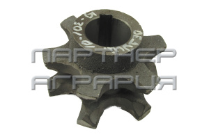 Запчасти для Разбрасывателей ПРТ 7, 10, ПИМ 40, ПС-45, 30 Звездочка ПРТ (ведущая) 19.301-01 (А) сталь фото ООО “Партнер агрария”